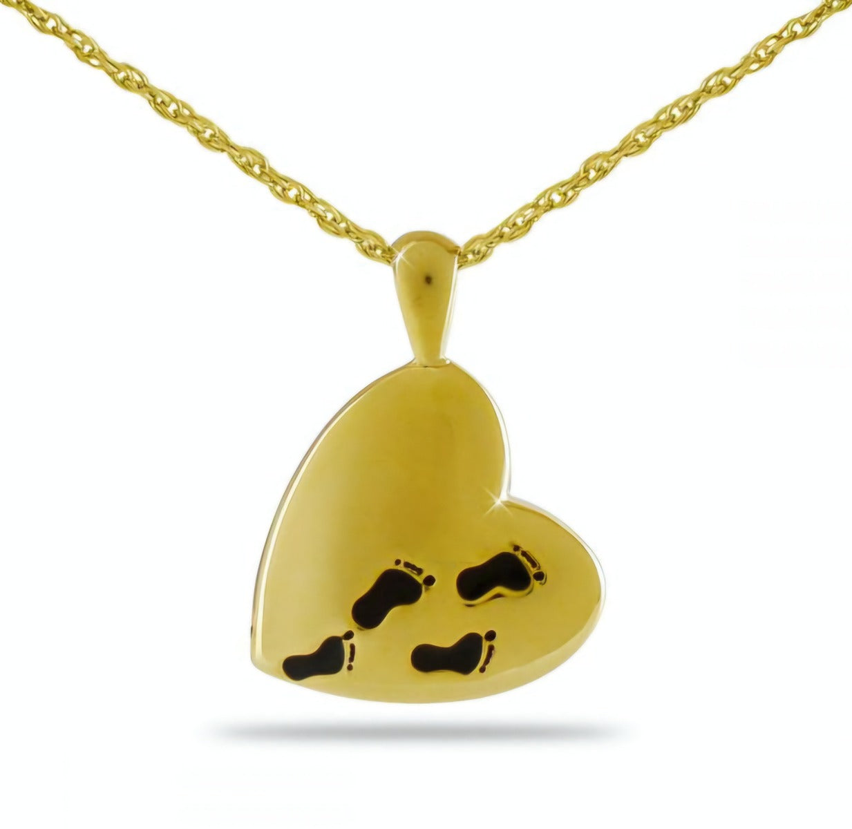 Life's Journey Gold Steel Keepsake